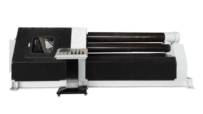 Четырехвалковый гидравлический вальцовочный станок STALEX W12-20x3000